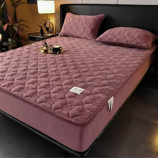 Topper 160/200 pentru saltea cu elastic, + 2 fete de perna, COD: TOPS715