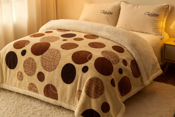 Super Moale & Călduroasă – Pătură Cocolino cu Blăniță, COD: PBE23