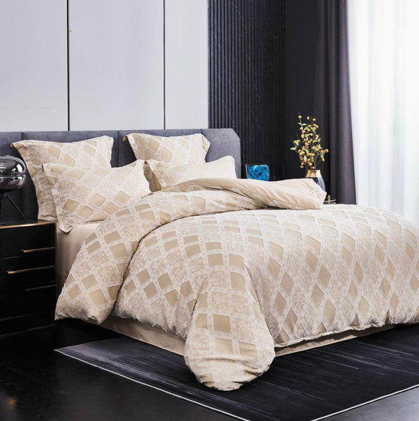 Lenjerie tip Bumbac cu smocuri brodate Cod: SMF17