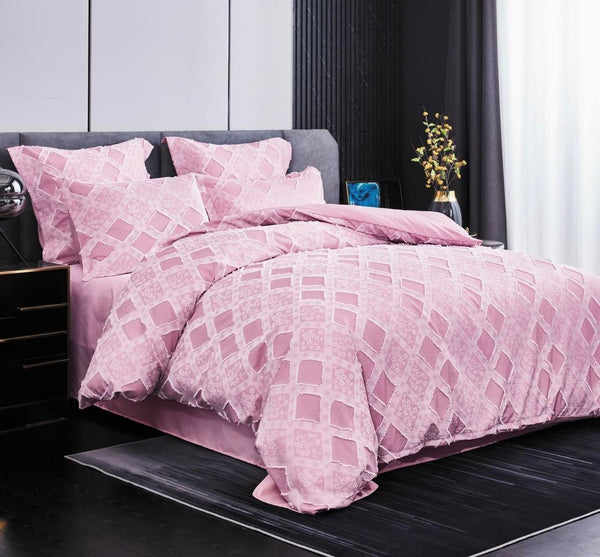 Lenjerie tip Bumbac cu smocuri brodate Cod: SMF16