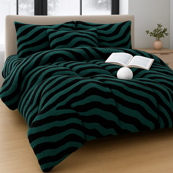 Set Cocolino Premium 4 Piese cu elastic – Textură densă, finisaj impecabil, COD:CY907