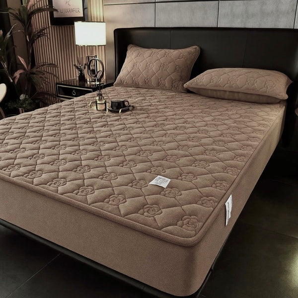 Topper 160/200 pentru saltea cu elastic, + 2 fete de perna, COD: TOPS450