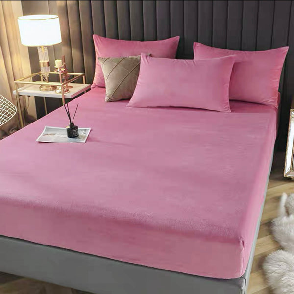 Husă pentru saltea tip Catifea+2 fețe de pernă 50x70, COD: HCJ10