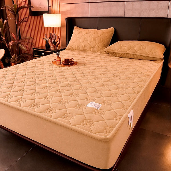 Topper 160/200 pentru saltea cu elastic, + 2 fete de perna, COD: TOPS410
