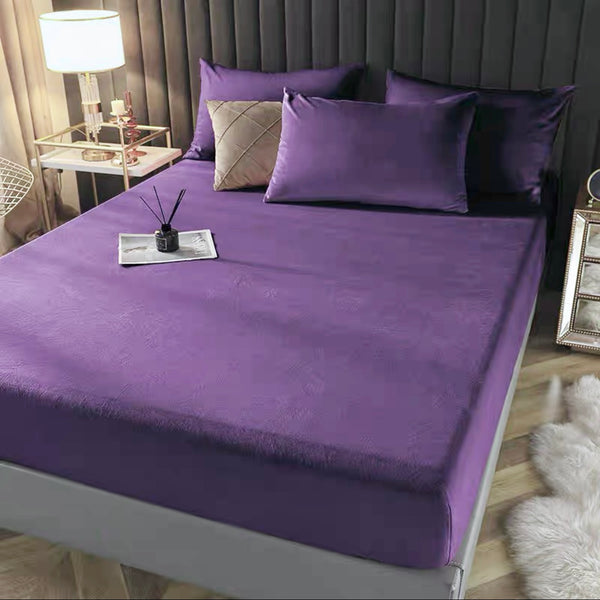 Husă pentru saltea tip Catifea+2 fețe de pernă 50x70, COD: HCJ11