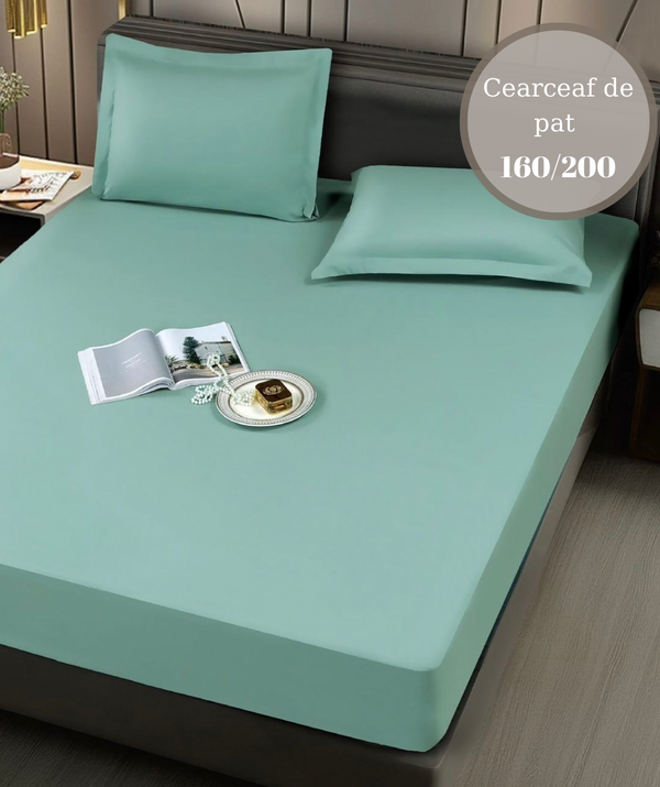 Husă impermeabilă 160/200 cm + 2 fețe de pernă, H3P02