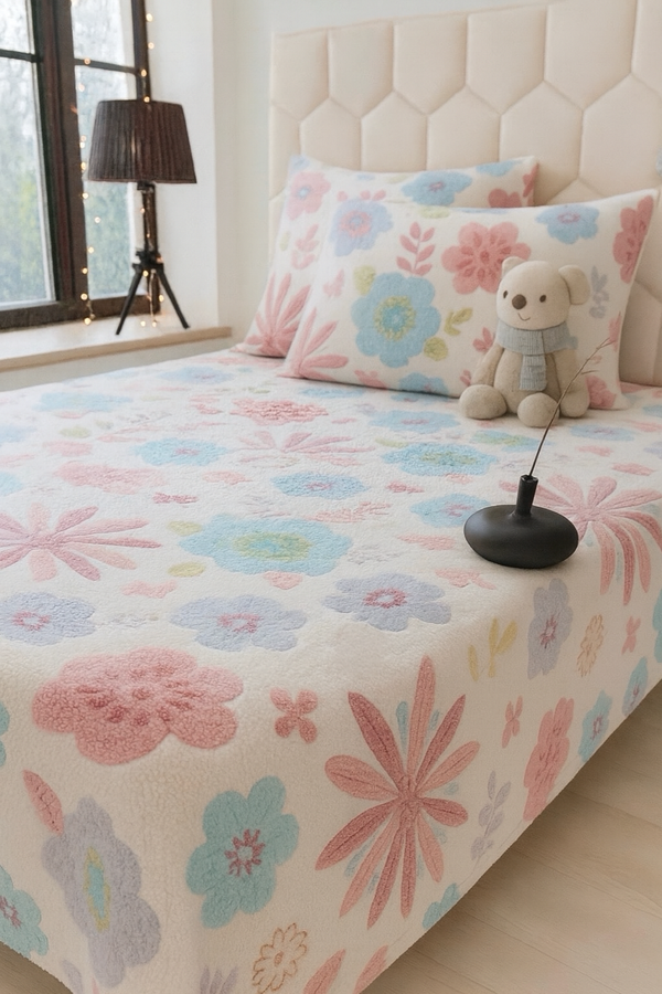 Husa Cocolino cu elastic + 2 fete perna, pat dublu COD: HPC12