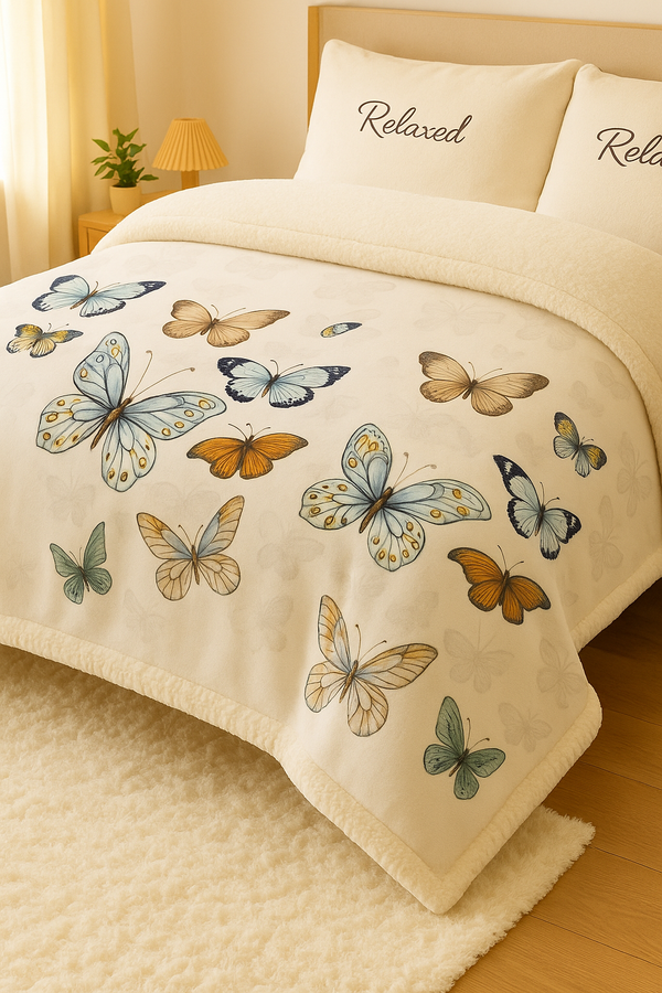 Super Moale & Călduroasă – Pătură Cocolino cu Blăniță, COD: PBE27