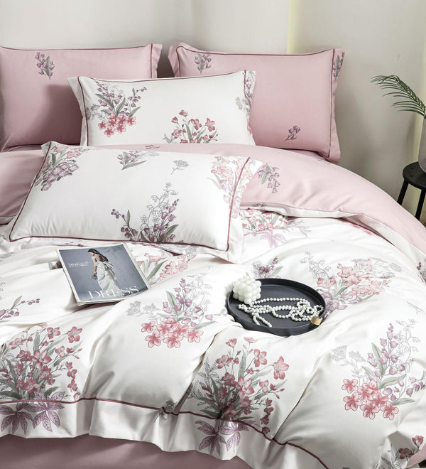 Romantism Pastelat – Set Pat 6 Piese Moale si Confortabil, Cod : LJ33