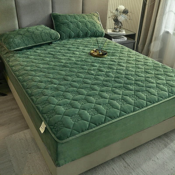 Topper 160/200 pentru saltea cu elastic, + 2 fete de perna, COD: TOPS703