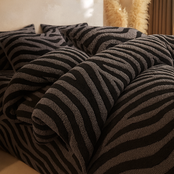 Set Cocolino Premium 4 Piese cu elastic – Textură densă, finisaj impecabil, COD: CY908