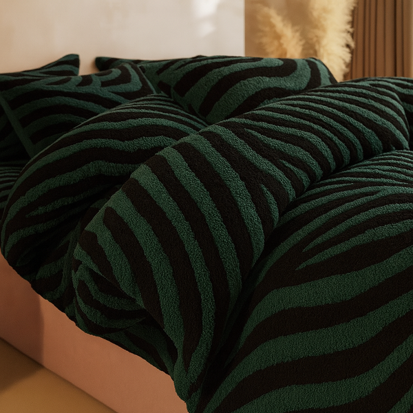 Set Cocolino Premium 4 Piese cu elastic – Textură densă, finisaj impecabil, COD: CY915