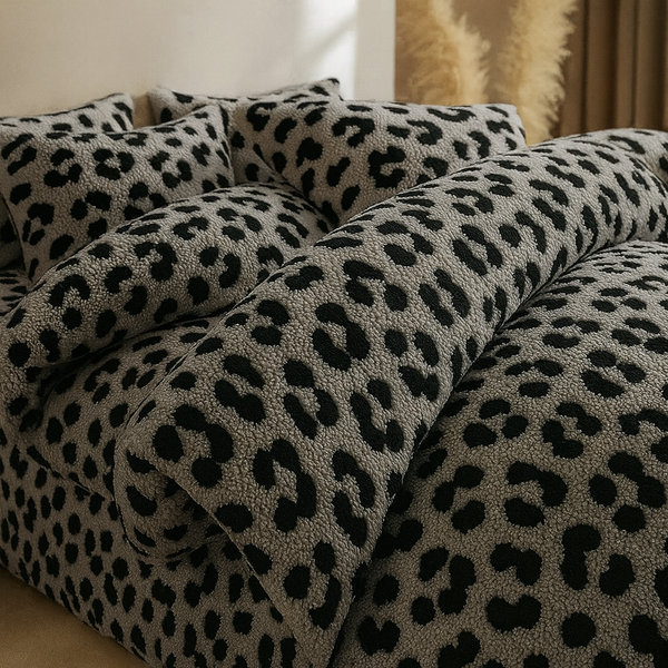 Set Cocolino Premium 4 Piese cu elastic – Textură densă, finisaj impecabil, COD: CY919