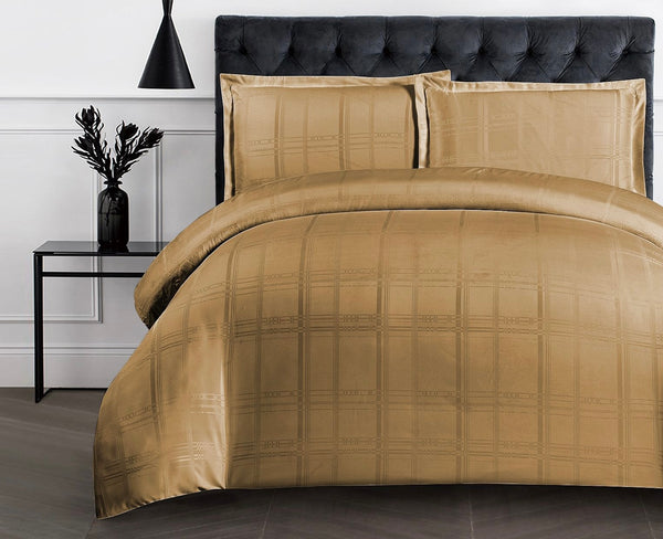 Lenjerie pat dublu,tip  JACQUARD PREMIUM, 6 piese, COD: JPC54