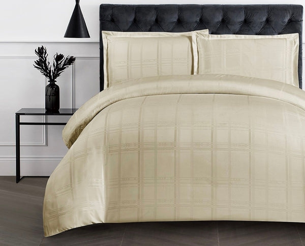 Lenjerie pat dublu,tip  JACQUARD PREMIUM, 6 piese, COD: JPC55
