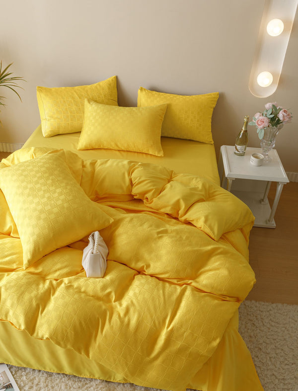 Lenjerie pat dublu, JACQUARD PREMIUM, 6 piese, COD: JPF24