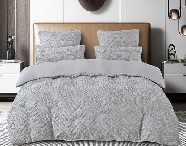 Lenjerie tip Bumbac cu smocuri brodate Cod: SM27