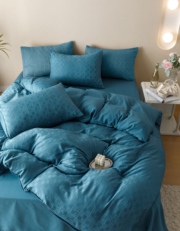 Lenjerie pat dublu, JACQUARD PREMIUM, 6 piese, COD: JPF20