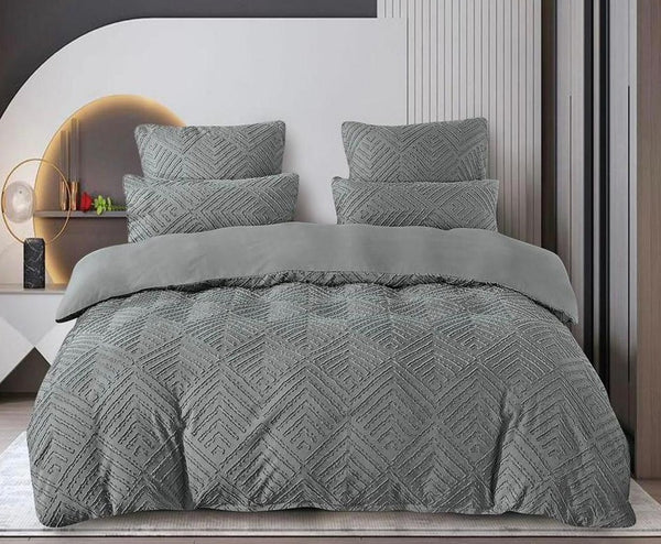 Lenjerie tip Bumbac cu smocuri brodate Cod: SM22