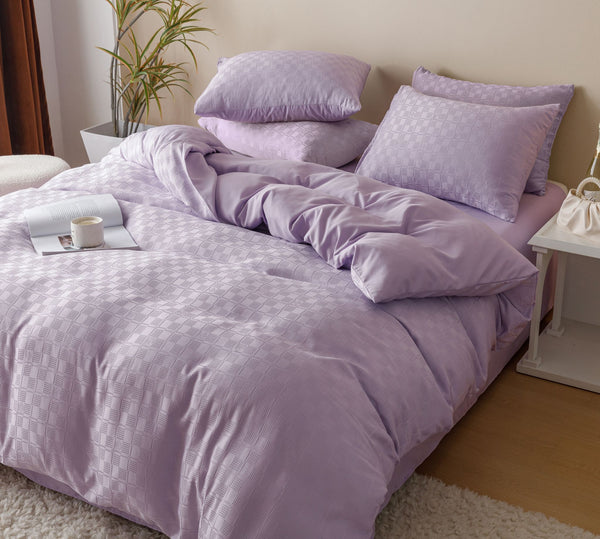 Lenjerie pat dublu, JACQUARD PREMIUM, 6 piese, COD: JPF23