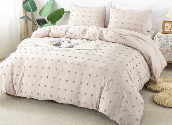 Lenjerie tip Bumbac cu smocuri brodate Cod: SM32