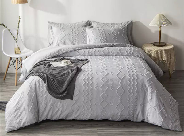 Lenjerie tip Bumbac cu smocuri brodate Cod: SMF12