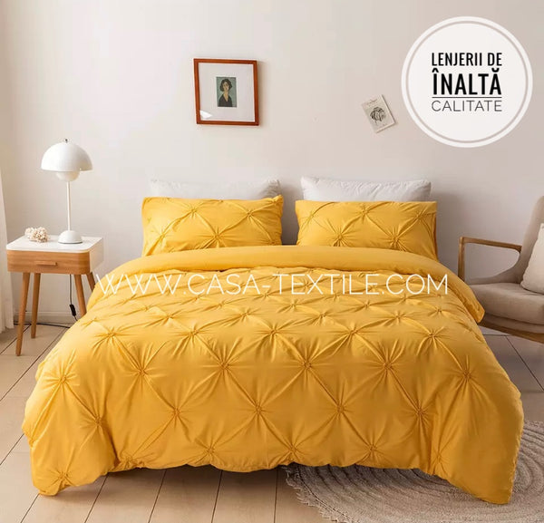 Lenjerii de pat cu PLIURI 6 Piese cod: RS124